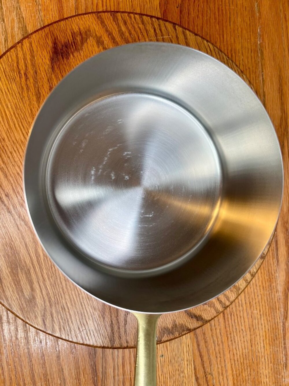 Vintage  Paul Revere Ware 3 quart  Copper Saucepan With Lid Bicentennial Brass H - Picture 6 of 12